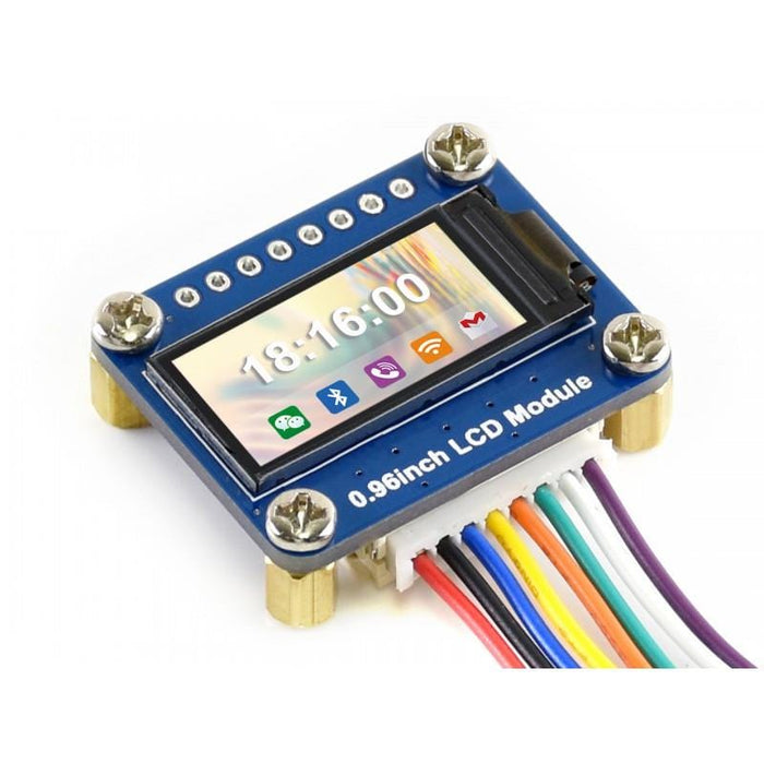 0.96" IPS LCD Display Module (160x80) by Waveshare - The Pi Hut