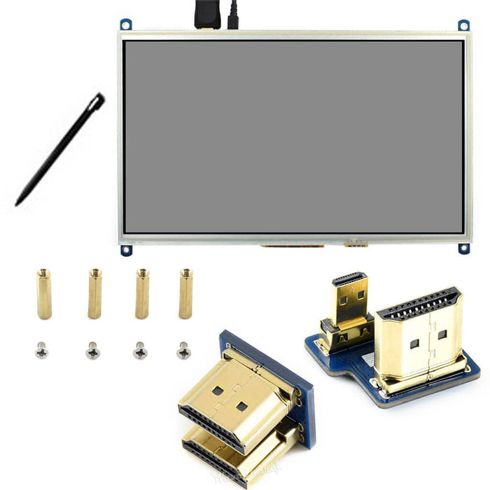 10.1" IPS Resistive Touchscreen LCD (1024×600) by Waveshare - The Pi Hut