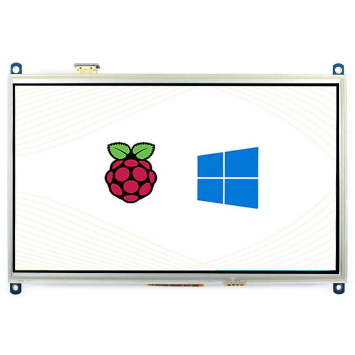 10.1" IPS Resistive Touchscreen LCD (1024×600) by Waveshare - The Pi Hut