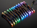12mm  Diffused Thin Digital RGB LED Pixels (Strand of 25) (WS2801) [Discontinued] by The Pi Hut - The Pi Hut