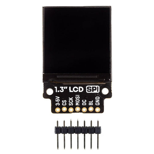 1.3" SPI Colour LCD (240x240) Breakout by Pimoroni - The Pi Hut