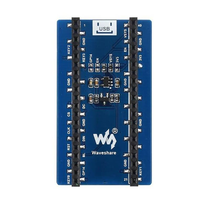 1.44" LCD Display Module for Raspberry Pi Pico (128×128) by Waveshare - The Pi Hut