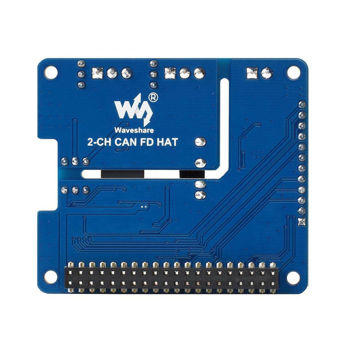 2-Channel Isolated CAN FD Expansion HAT for Raspberry Pi by Waveshare - The Pi Hut