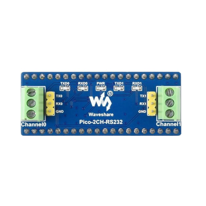 2-Channel RS232 Module for Raspberry Pi Pico by Waveshare - The Pi Hut