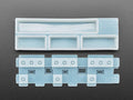 2 x 2.25U, 1 x 2.75U and Space Bar Keycap Mold (MX Compatible Switches) by The Pi Hut - The Pi Hut