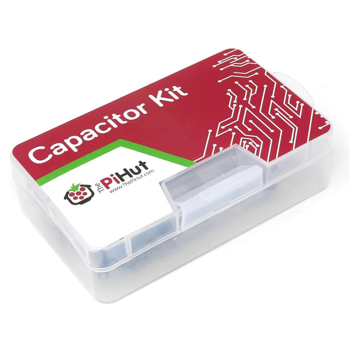 200-Piece Ultimate Capacitor Kit by The Pi Hut - The Pi Hut