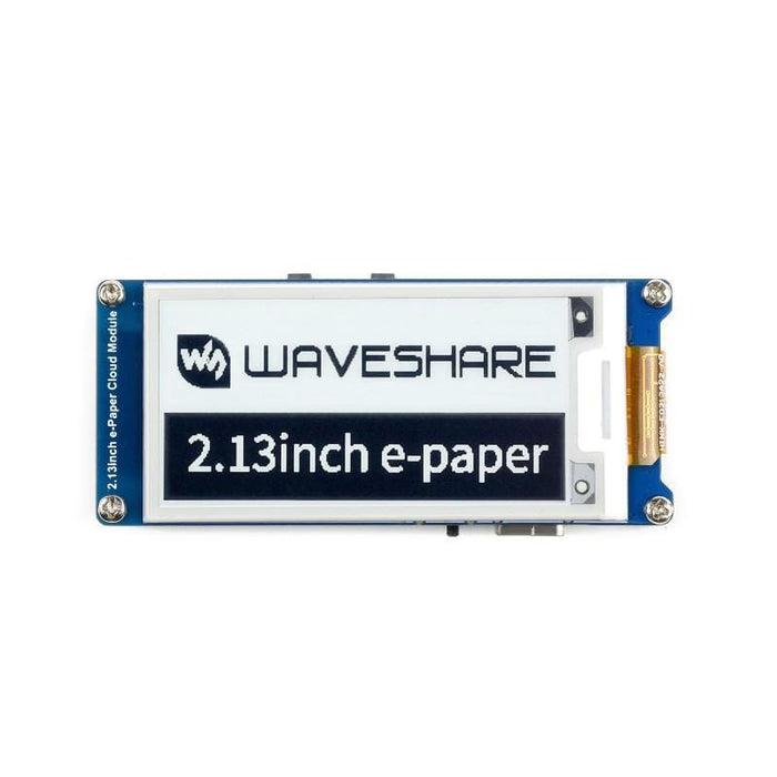 2.13" E-Paper Cloud Module (WiFi Connectivity) (250×122) by Waveshare - The Pi Hut