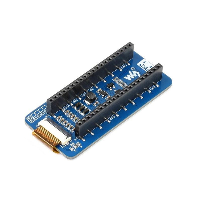 2.13" Red/Black/White E-Ink E-Paper Display Module for Raspberry Pi Pico (212×104) by Waveshare - The Pi Hut