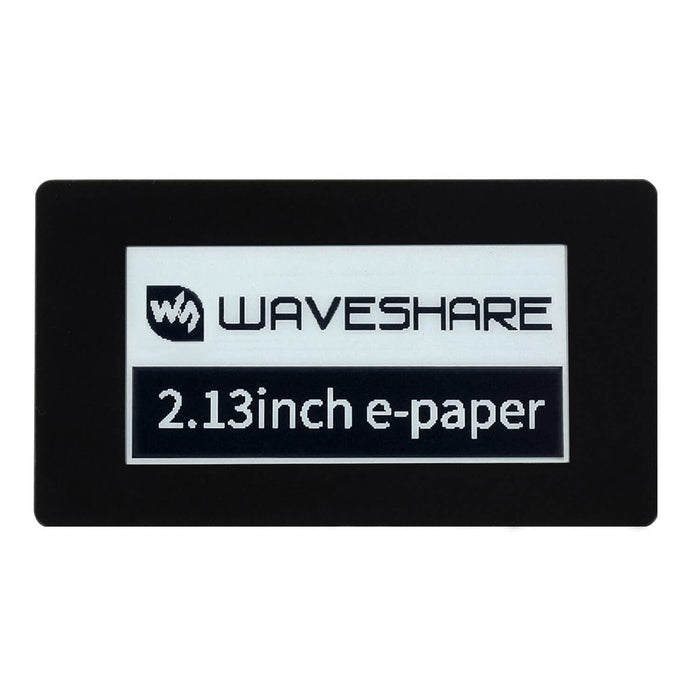 2.13" Touchscreen E-Paper HAT for Raspberry Pi (Black/White) (250×122) by Waveshare - The Pi Hut