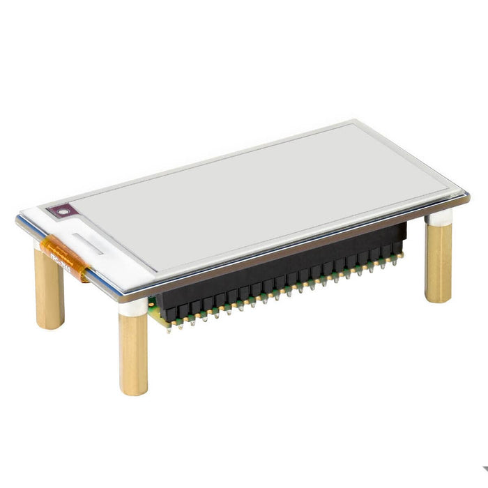 2.66" E-Paper Display Module for Raspberry Pi Pico (Red/Black/White) (296×152) by Waveshare - The Pi Hut