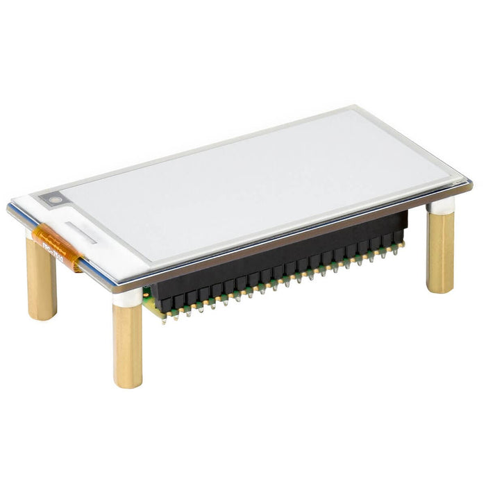 2.66" E-Paper Display Module for Raspberry Pi Pico (Black/White) (296×152) by Waveshare - The Pi Hut