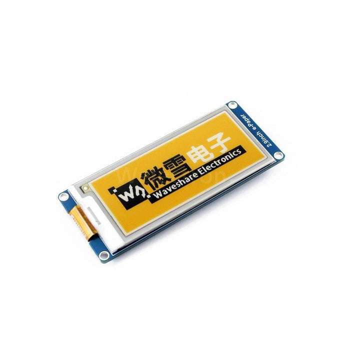 2.9" E-Paper Display Module (yellow/black/white) (296x128) [Discontinued] by Waveshare - The Pi Hut