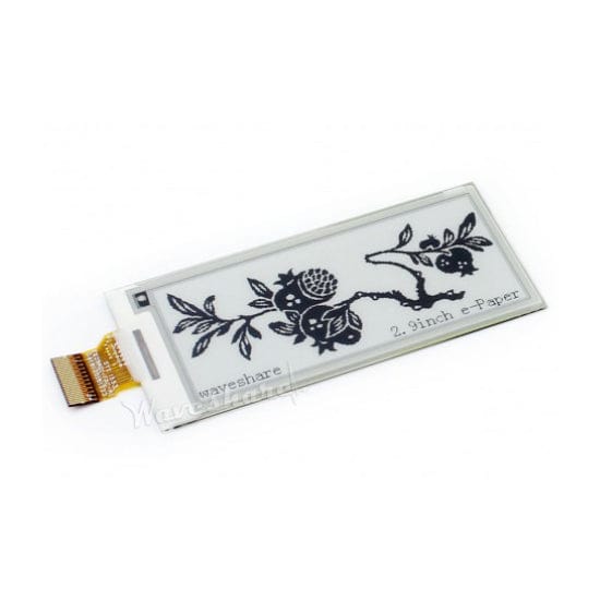 E-Ink Display Raw Panel - 2.9" (296x128) by Waveshare - The Pi Hut