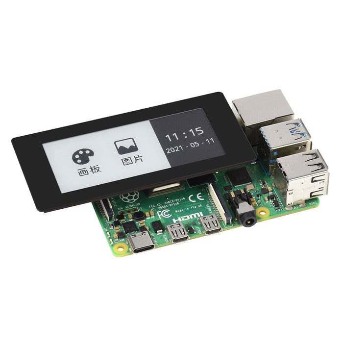 2.9" Touchscreen E-Paper Display HAT (296×128) by Waveshare - The Pi Hut