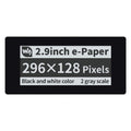 2.9" Touchscreen E-Paper Display Module for Raspberry Pi Pico (296×128) (Black/White) by Waveshare - The Pi Hut