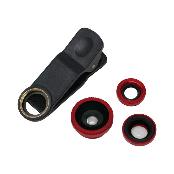 3 in 1 Camera Lens Set by The Pi Hut - The Pi Hut