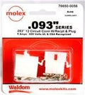 30 Piece .093" Power Connector Kit-Panel Mount-12 Circuit