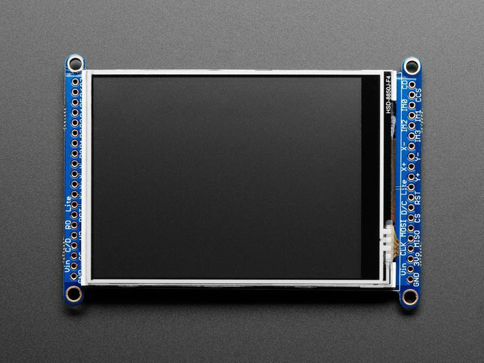 3.2" TFT LCD with Touchscreen Breakout Board w/MicroSD Socket (ILI9341) by Adafruit - The Pi Hut