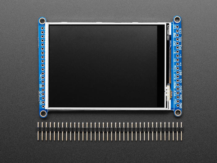 3.2" TFT LCD with Touchscreen Breakout Board w/MicroSD Socket (ILI9341) by Adafruit - The Pi Hut