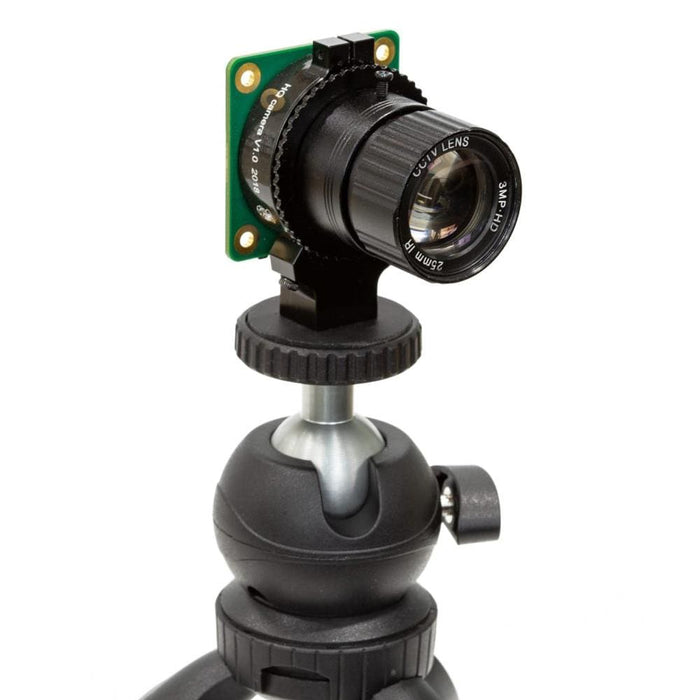 360-Degree Variable Height Ball Head Tripod for Raspberry Pi HQ Camera [discontinued] by Arducam - The Pi Hut