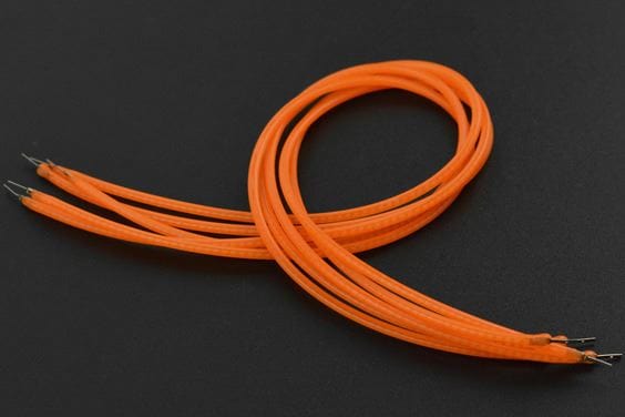 3V 260mm Flexible LED Filament Chip - Pink (5-pack) by The Pi Hut - The Pi Hut