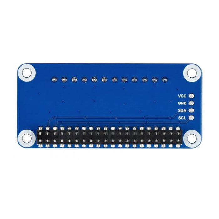 4-Channel Current/Voltage/Power Monitor HAT for Raspberry Pi by Waveshare - The Pi Hut