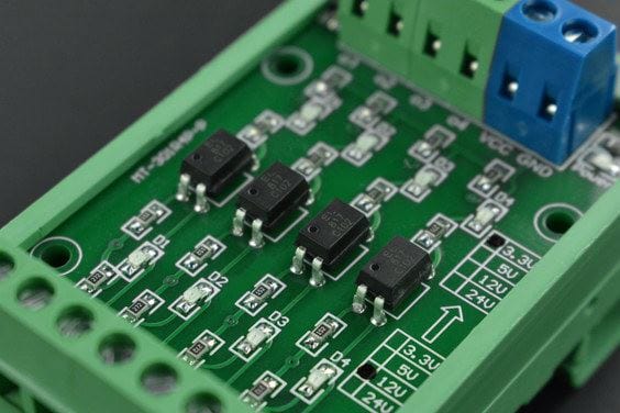 4-Channel Level Converter (12V to 5V) by The Pi Hut - The Pi Hut