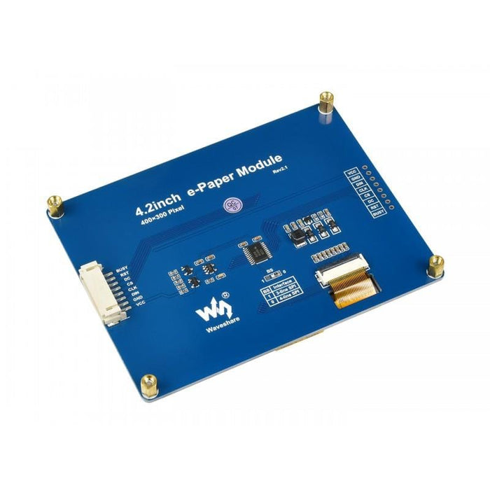 4.2" E-Paper display module (Yellow/Black/White) (400x300) [Discontinued] by Waveshare - The Pi Hut