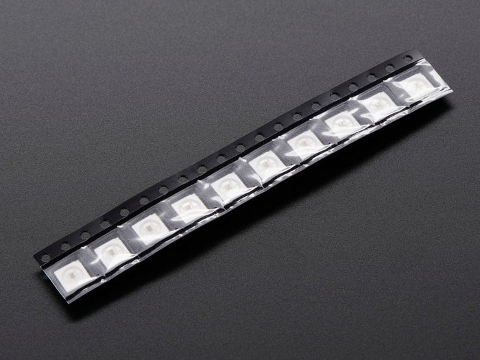 5050 RGB LED with Integrated Driver Chip - 10 Pack [discontinued] by The Pi Hut - The Pi Hut
