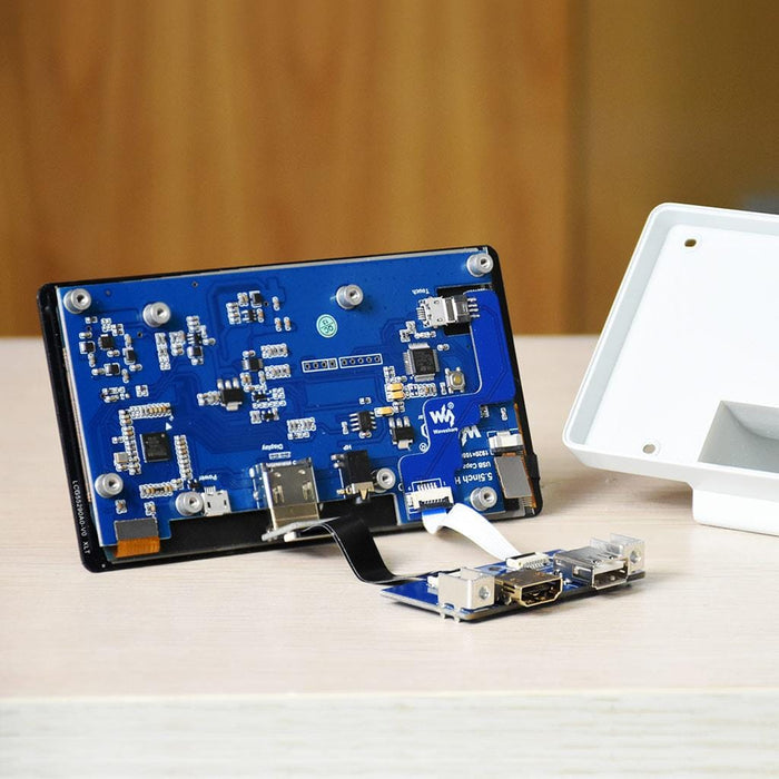 5.5" Capacitive Touch AMOLED Display & 3D Printed Stand (1080x1920) [Discontinued] by Waveshare - The Pi Hut
