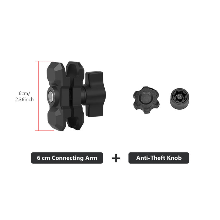 INNOVV 6cm connecting arm with anti-theft knob for N2 motorcycle display mount