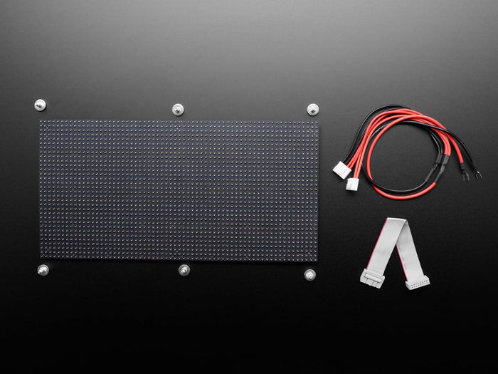 64x32 Flexible RGB LED Matrix - 5mm Pitch by The Pi Hut - The Pi Hut