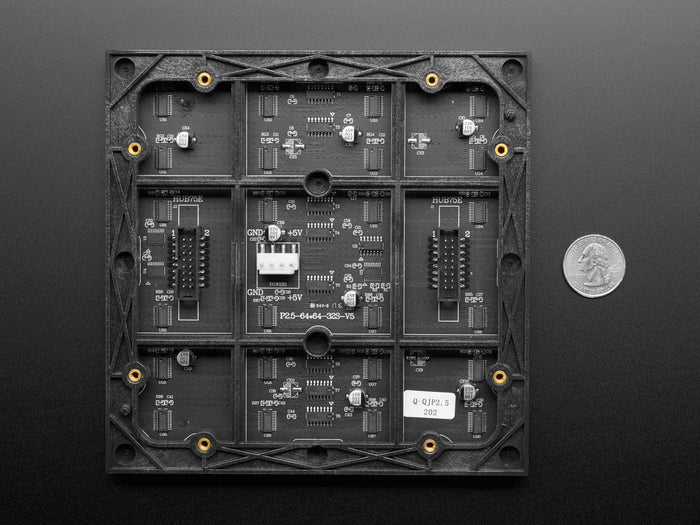 64x64 RGB LED Matrix - 2.5mm Pitch (1/32 Scan) [Discontinued] by The Pi Hut - The Pi Hut