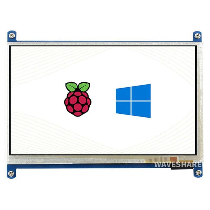 7" Capacitive Touchscreen LCD (Low Power) (800×480) by Waveshare - The Pi Hut