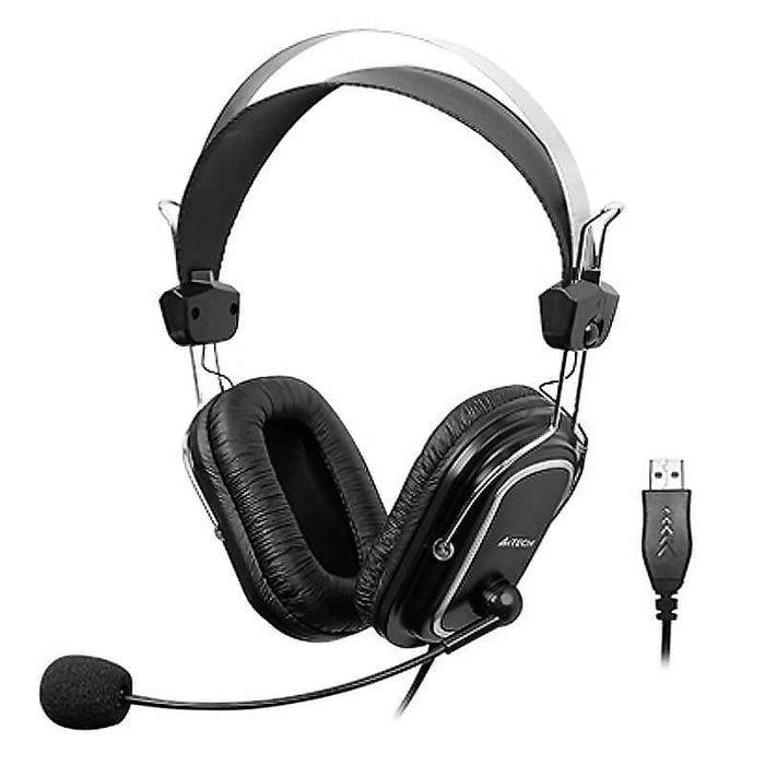 A4Tech Comfort Fit Stereo USB Headset (HU-50) [Discontinued] by A4Tech - The Pi Hut