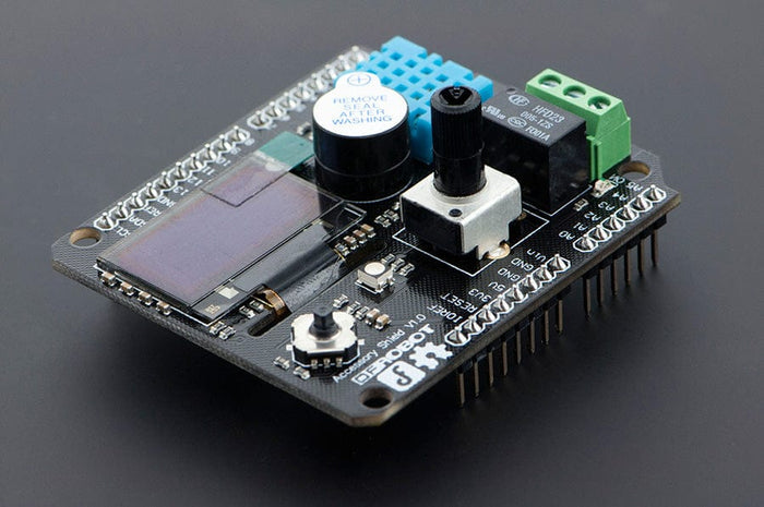 Accessory Shield for Arduino [Discontinued] by DFRobot - The Pi Hut