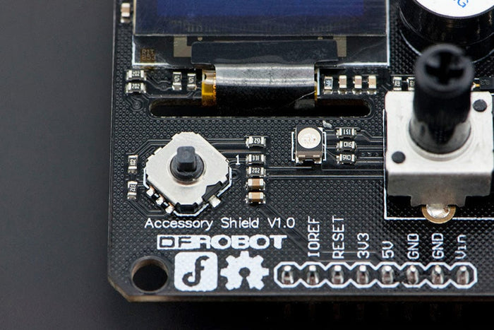 Accessory Shield for Arduino [Discontinued] by DFRobot - The Pi Hut