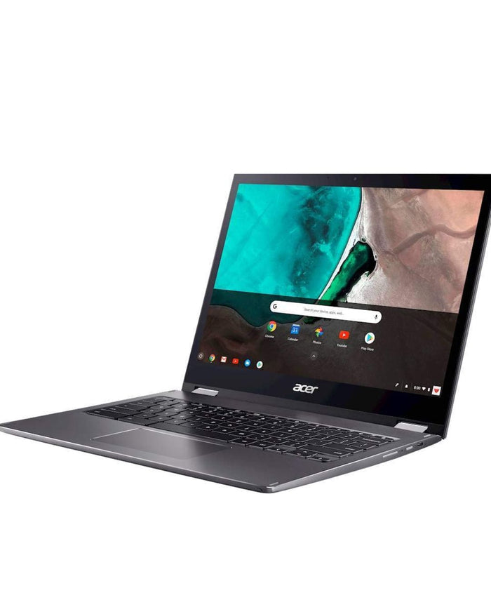 Acer laptop on a white background