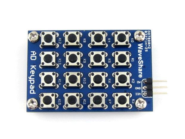 AD Keypad [Discontinued] by Waveshare - The Pi Hut