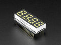 Adafruit 0.56" 4-Digit 7-Segment Display w/ FeatherWing - White [Discontinued] by Adafruit - The Pi Hut