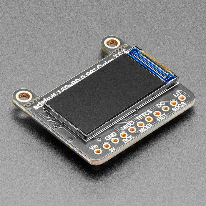 Adafruit 0.96" 160 x 80 Color TFT Display with MicroSD Card Breakout (ST7735) by Adafruit - The Pi Hut