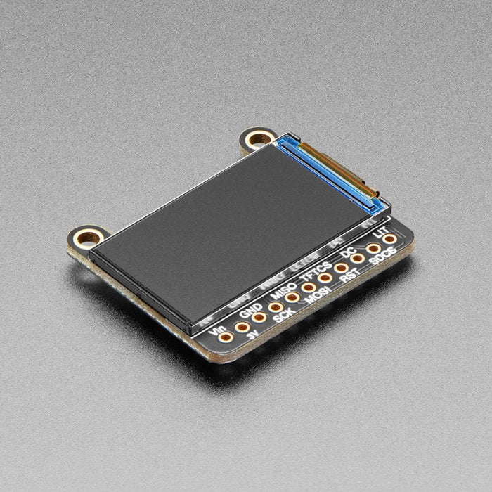 Adafruit 1.14" 240x135 Color TFT Display + MicroSD Card Breakout - ST7789 by Adafruit - The Pi Hut