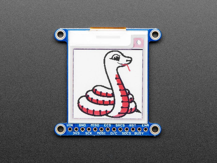Adafruit 1.54" 152x152 Tri-Color eInk / ePaper Display with SRAM (152x152 with IL0373) [Discontinued] by Adafruit - The Pi Hut