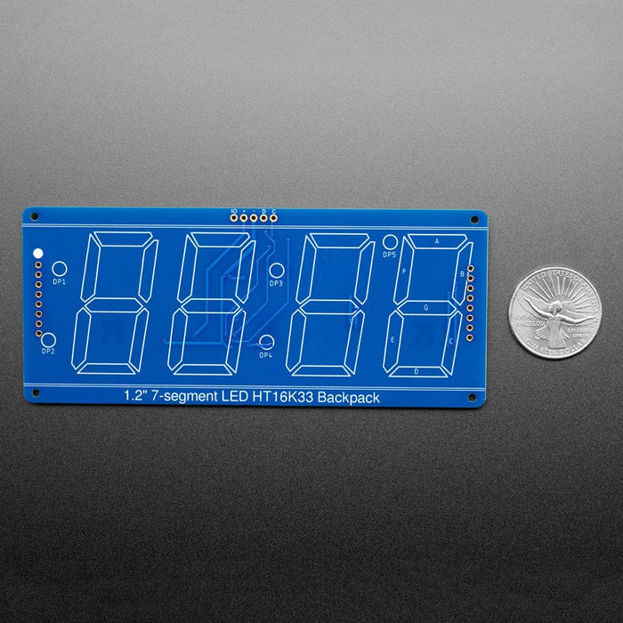 Adafruit 7-Segment Backpack - 1.2" Tall Digits by Adafruit - The Pi Hut