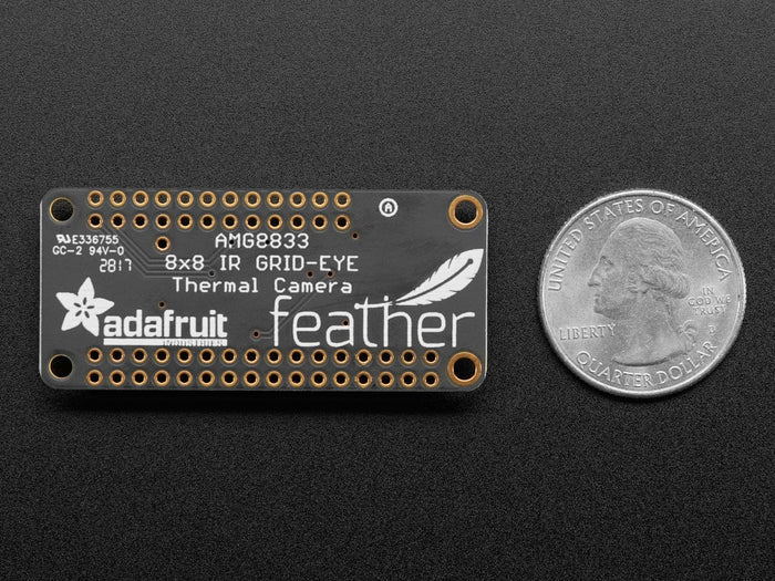 Adafruit AMG8833 IR Thermal Camera FeatherWing by Adafruit - The Pi Hut