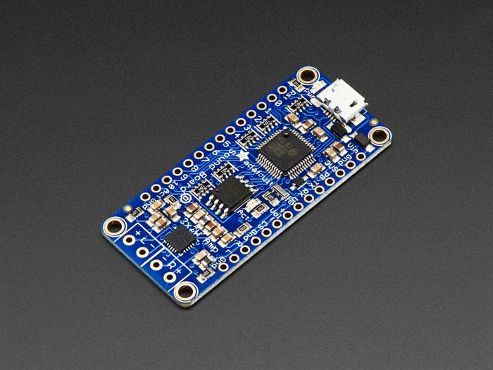 Adafruit Audio FX Sound Board + 2x2W Amp - WAV/OGG Trigger -16MB by Adafruit - The Pi Hut