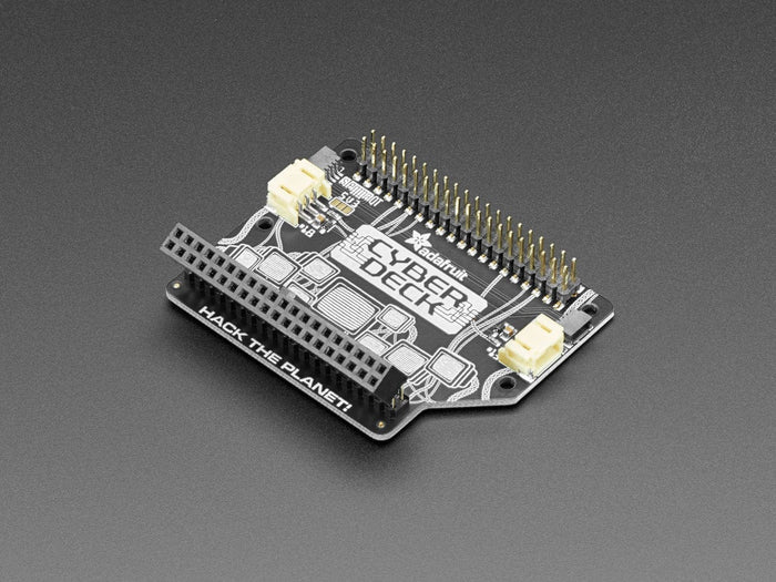 Adafruit CYBERDECK Bonnet for Raspberry Pi 500/400 by Adafruit - The Pi Hut