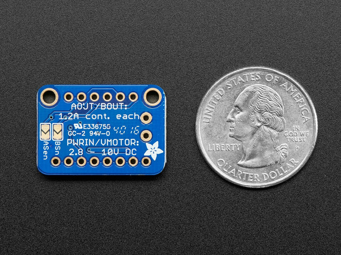 Adafruit DRV8833 DC/Stepper Motor Driver Breakout Board by Adafruit - The Pi Hut