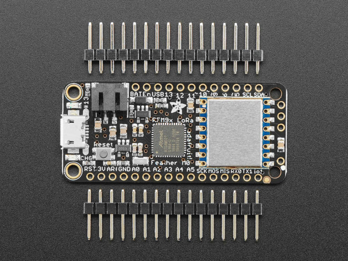 Adafruit Feather M0 RFM96 LoRa Radio - 433MHz (RadioFruit) by Adafruit - The Pi Hut