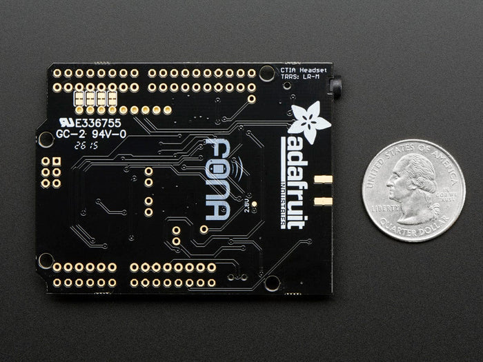 Adafruit FONA 808 Shield - Mini Cellular GSM + GPS for Arduino [discontinued] by Adafruit - The Pi Hut